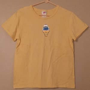Hanes Her Way Ice Cream Cone T-Shirt Size XL